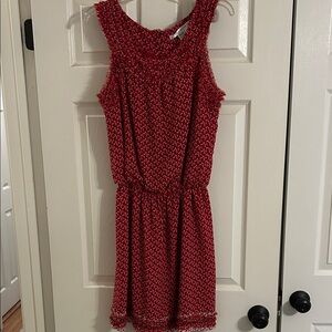 Max Studio Red Mini Dress